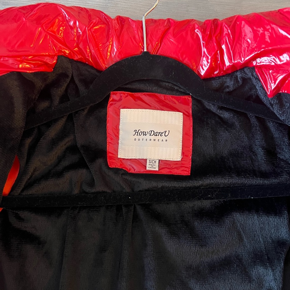Red Puffer Jacket - Picture 7 of 7